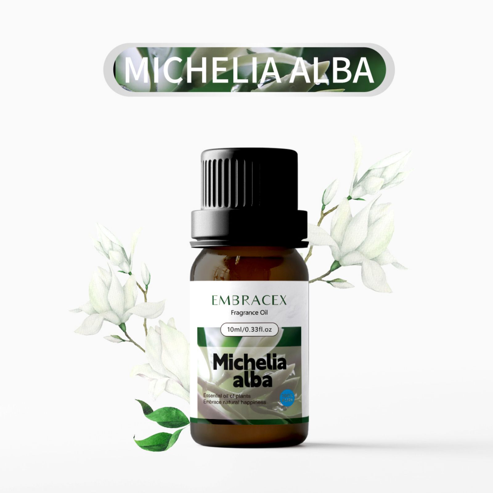 Candle Supplies Fragrance Oil - 10ml Michelia alba óleo essencial perfume