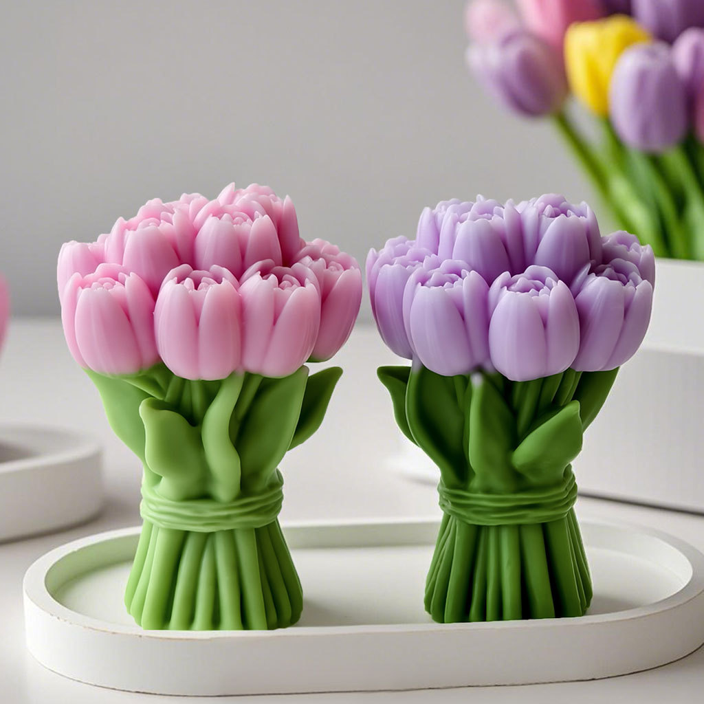Candle Supplies Store - Molde de silicone para buquê de