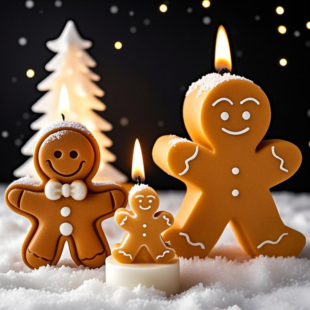 Candle Supplies Store - Diy dos desenhos animados homem de