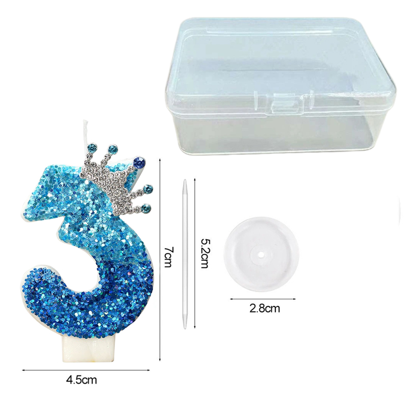 Vela Digital Criativa Azul Pav - Candle For Supplies avaliação e preço