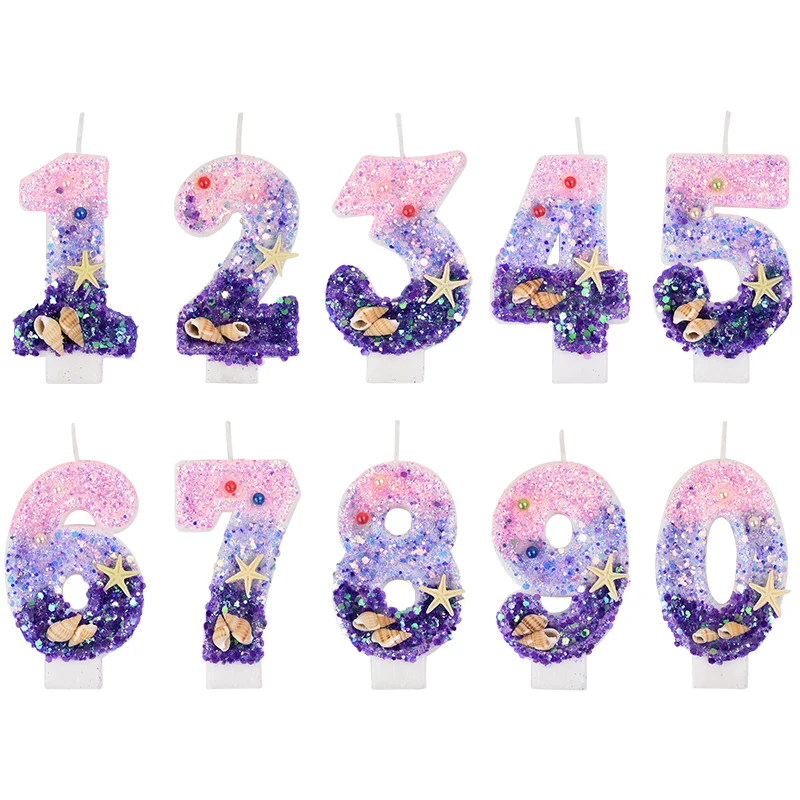0-9 número gradiente velas ser - Zebra Candle Supplies avaliação e preço