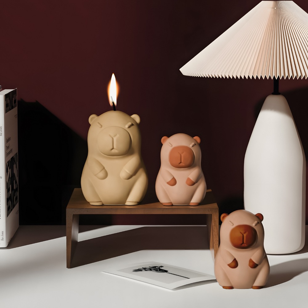 Capivara em pé perfume vela mo - Candle Supplies Store avaliação e preço