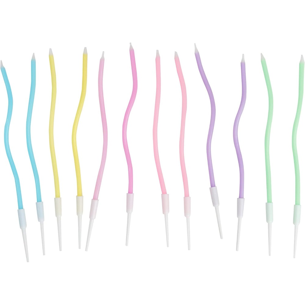Conjunto de 12 Velas Espiral A - Candle For Supplies avaliação e preço