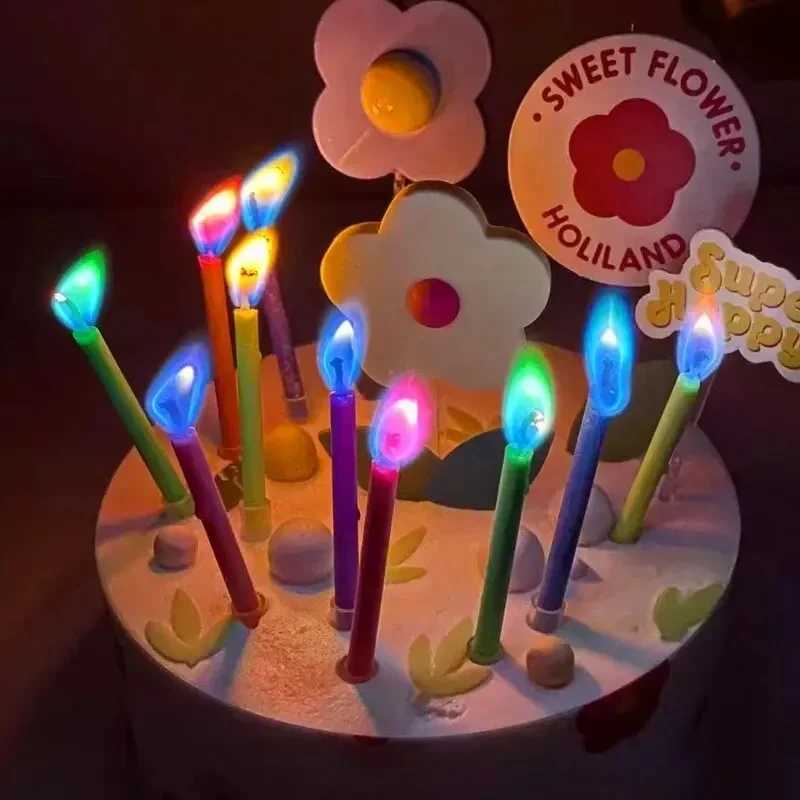 6 pçs colorido fontes de festa - Zebra Candle Supplies avaliação e preço