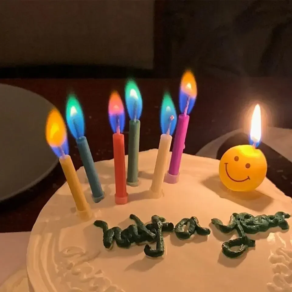 6 pçs colorido fontes de festa - Zebra Candle Supplies avaliação e preço