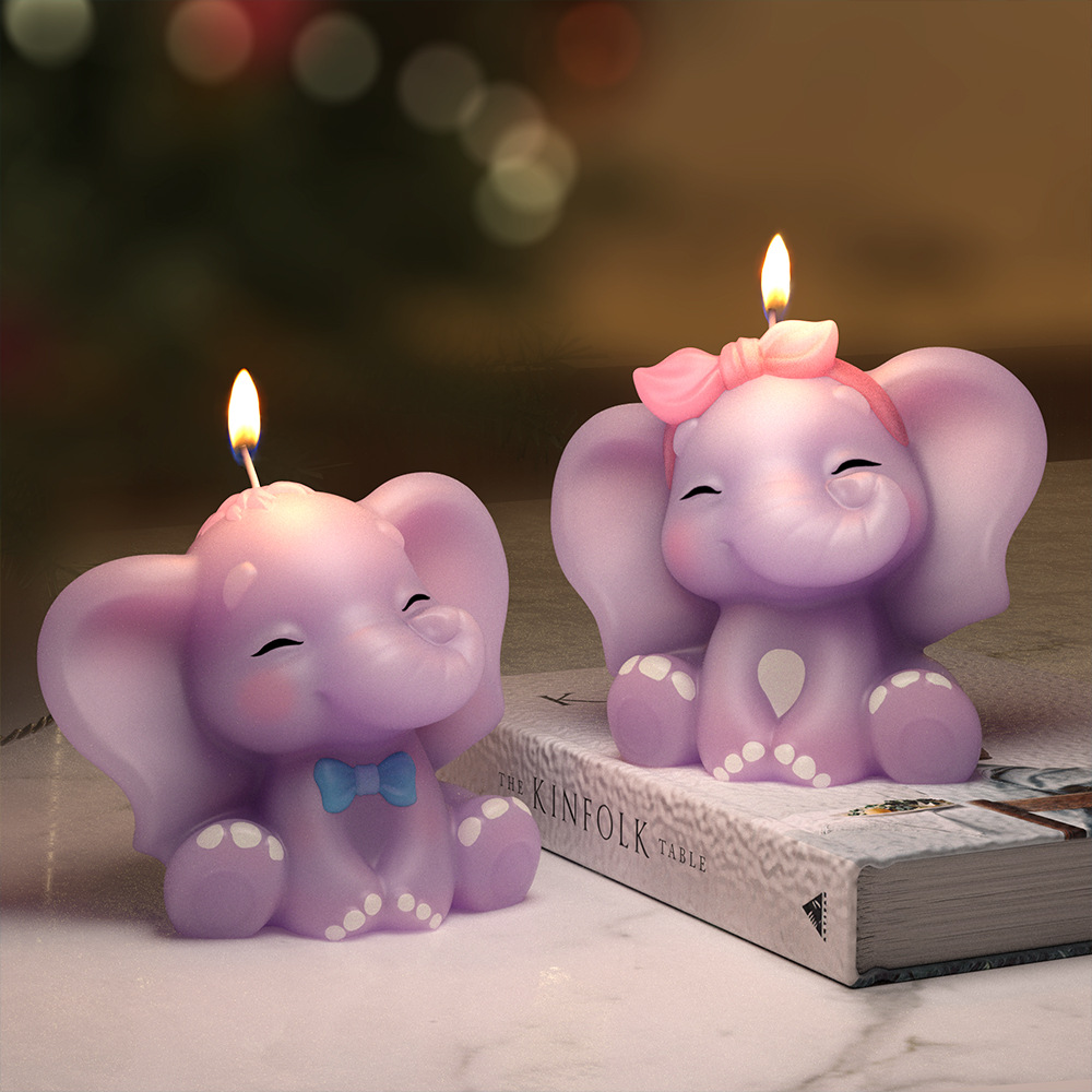 3d bonito elefante molde de si - Candle Making Supplies For Beginners avaliação e preço
