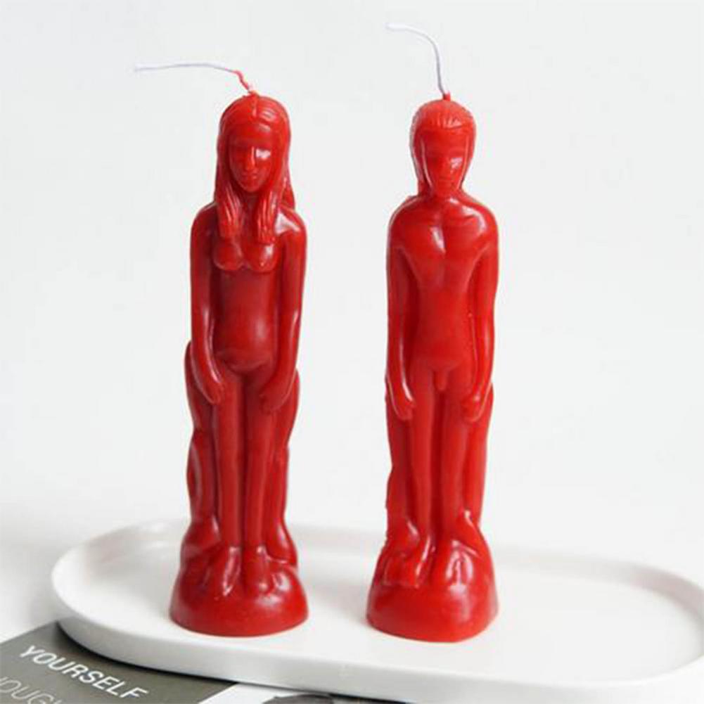 Diy molde de vela humanóide mo - Candle Supplies Store avaliação e preço
