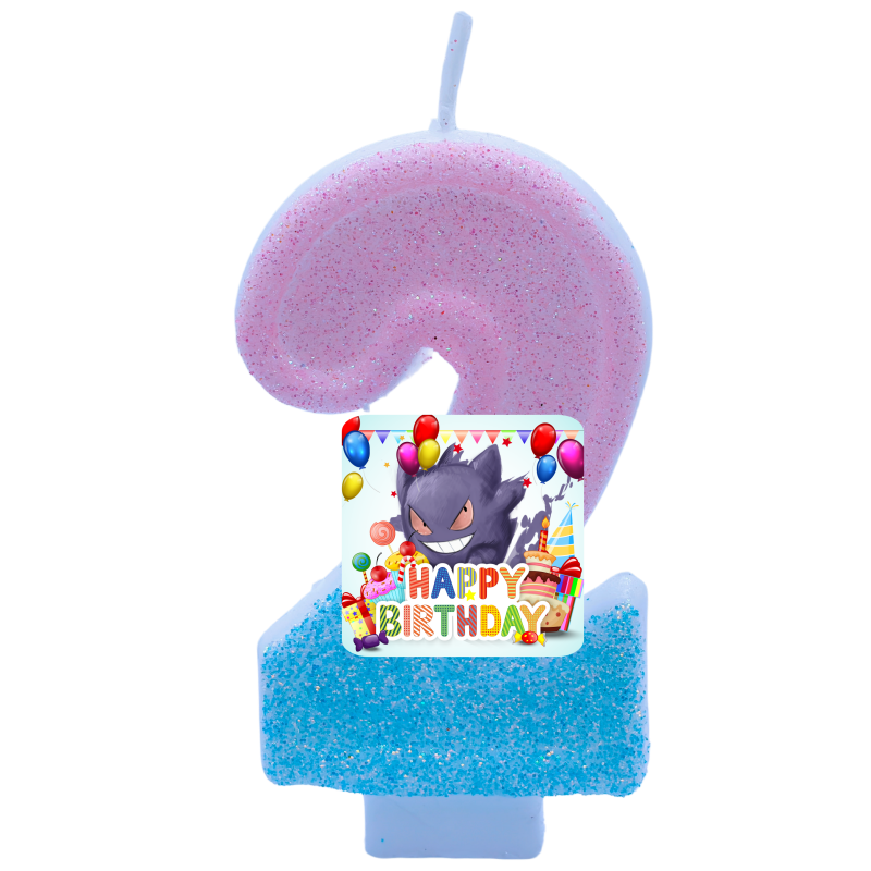Velas Temáticas Pokémon Gengar - Zebra Candle Supplies avaliação e preço