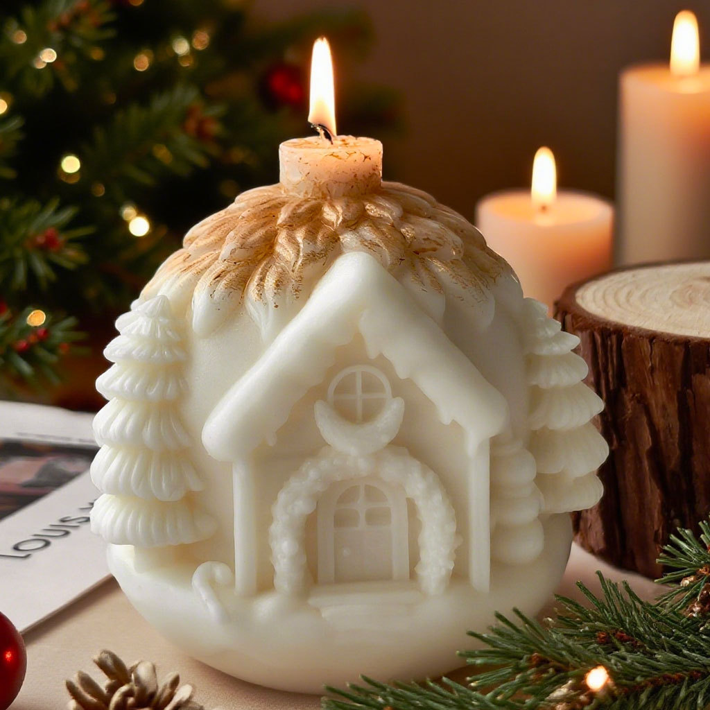 Diy casa da árvore de natal mo - Candle Supplies Store avaliação e preço